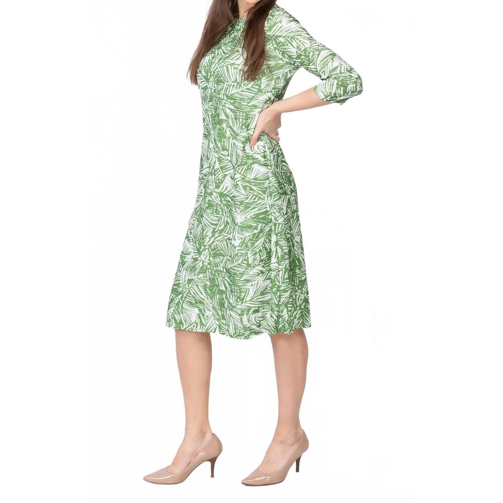 NEW KMW ivy a-line dress in green